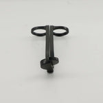 pinces bougie classiques argent noir doré lisses opaques