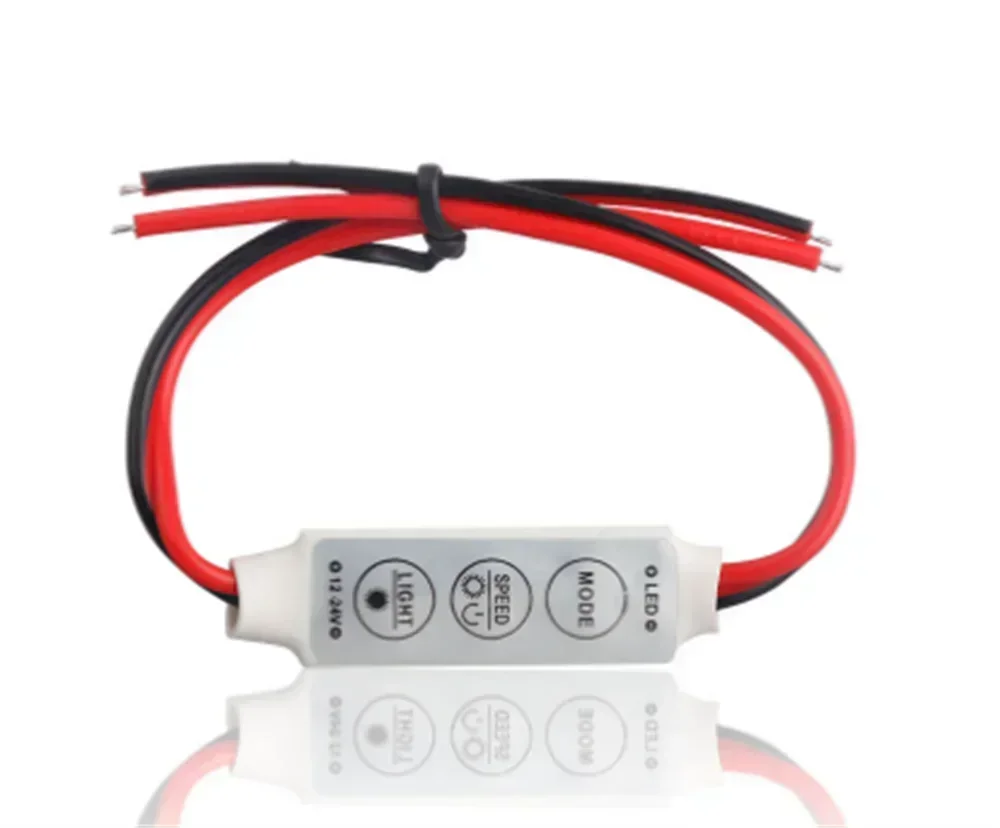 contrôleur wifi ruban led blanc bleu jaune moderne adhésif câbles wifi 12v 24v