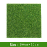 tapis artificiel herbe verte pelucheux moderne 15x15cm 30x30cm 50x50cm 50x100cm