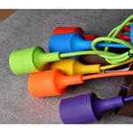 ampoules suspendues transparentes modernes noir gris vert orange Jaune Bleu Violet Blanc différents câbles