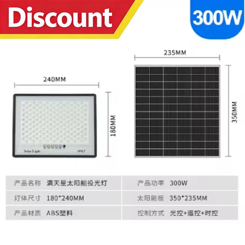 projecteur solaire led moderne ip67 télécommande fixations noir blancextérieur rechargeable autonomephotosensoriel