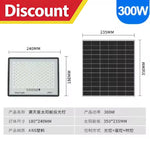 projecteur solaire led moderne ip67 télécommande fixations noir blancextérieur rechargeable autonomephotosensoriel
