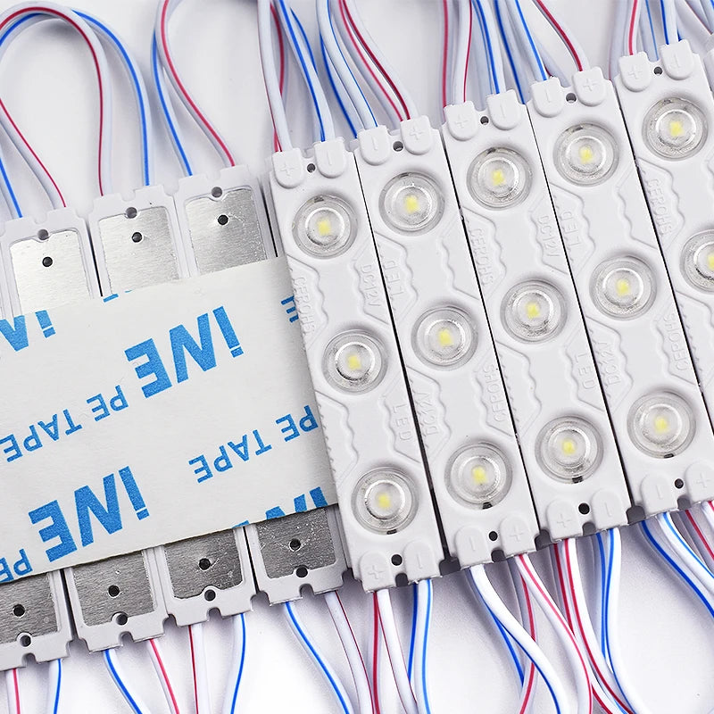 modules led blanc modernes adhésifs lumineux décoration extérieure ip67 étanche 12v