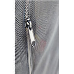 rideau porte anti moustiques noir maille fine clips magnétiques protection moderne opaquet