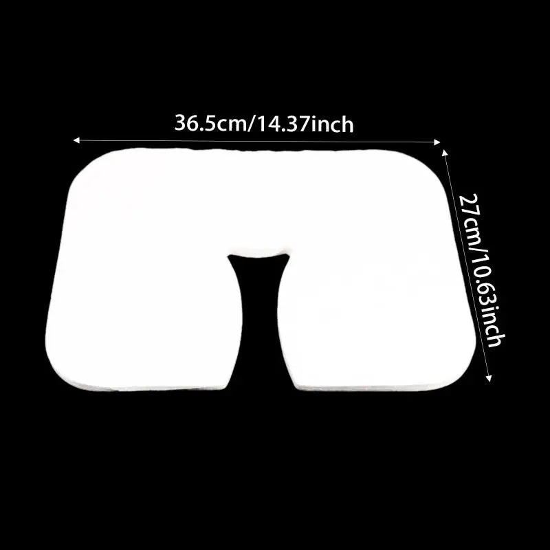 housses coussin massage jetables blanches unies confortables 36.5cm 27cm pack 100 pièces usage unique