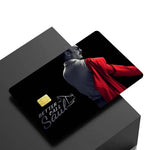 autocollants cartes bancaires credit multicolore dessin anime waterproof réutilisable festive decoration magnetic