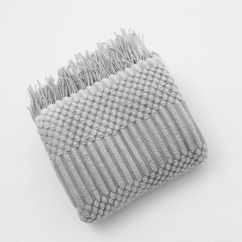 couverture lit multicolore zigzag ethnique portable maison hospitalière