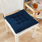 coussin carré moderne rose clair uni lavable amovible anti dérapant mousse pu tissu 40x40cm