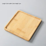 assiettes ovales rondes carrées supports plats texture bois moderne rustique bambou respectueux environnement