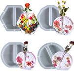 vase moderne transparent fleurs sèches décoration intérieure unique arrangement floral