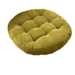 coussin rond gris foncé rayures horizontales moderne fibre polyester lavable 42cm 55cm
