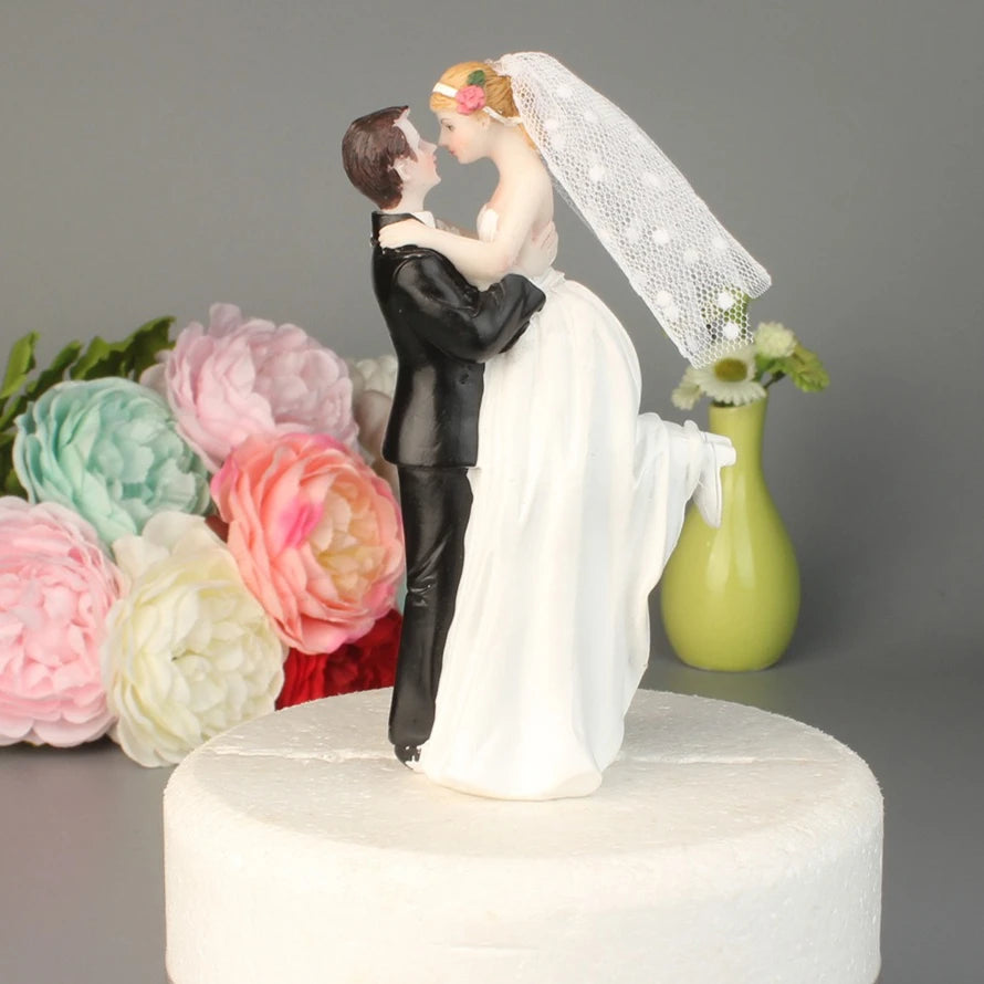 figurines mariage résine mariée marié cake topper décoration anniversaire fiançailles