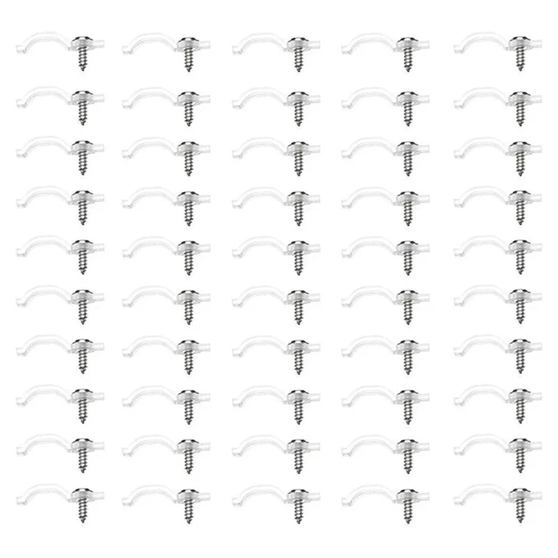 clips fixation transparent vis led bande lumineuse largeur moderne étanche simple
