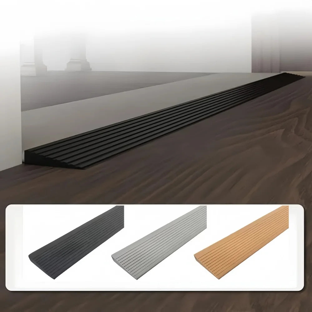 tapis antidérapant noir rayures verticales adhésif durable moderne gris blanc beige 80cm