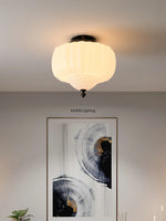 lampe suspendue moderne blanc noir texture pointillisme chaînes facile chambre salon