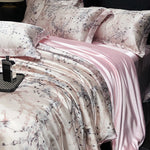 Ensemble complet de la parure de lit incluant housse, taies et drap-housse