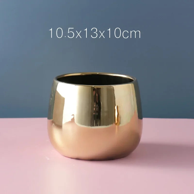 petit cache pot céramique moderne fleur artificielle décoration petit pot gris
