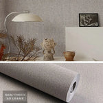 papier peint moderne minimaliste uni beige gris résistant humidité cuisine chambre salon