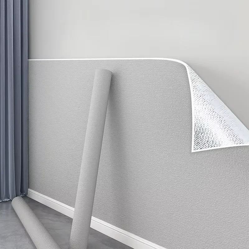 papier peint moderne autocollant 3d opaque tissu blanc beige bleu clair fête chambre enfants