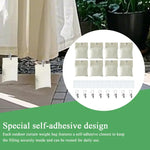 rideaux extérieurs sacs lest beiges clips métalliques tissu opaque pergola gazeboextérieur