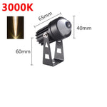 projecteurs extérieurs led spots gris moderne réglables ip66 9w 220v rgb