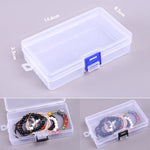 boîtes rangement transparentes modulaires grilles détachables organisation pratique bijoux outils écologiques plastique pp respectueux