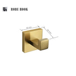 accessoires salle bain doré moderne porte serviettes support papier toilette porte savon vis montage