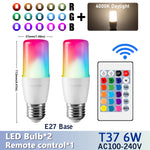 ampoule led rgb multicolore télécommande effet dynamique moderne lumiere variable 16 couleurs