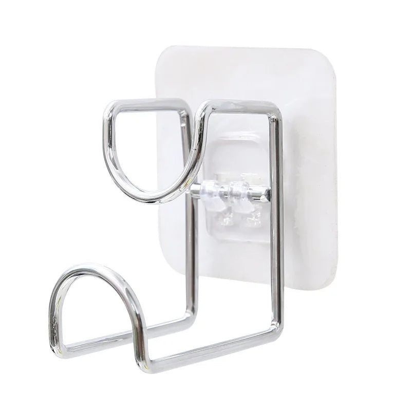 supports muraux acier inoxydable moderne multiple utilisation adhésif fixations bols couverts rangement salle bains