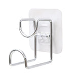 supports muraux acier inoxydable moderne multiple utilisation adhésif fixations bols couverts rangement salle bains