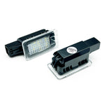 lampe led porte volvo v40 v60 s60 s80 xc40 xc60 xc90 noir blanche ip65