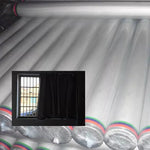 rideau protection uv opaque noir polyester moderne 170cm large 3m longueur