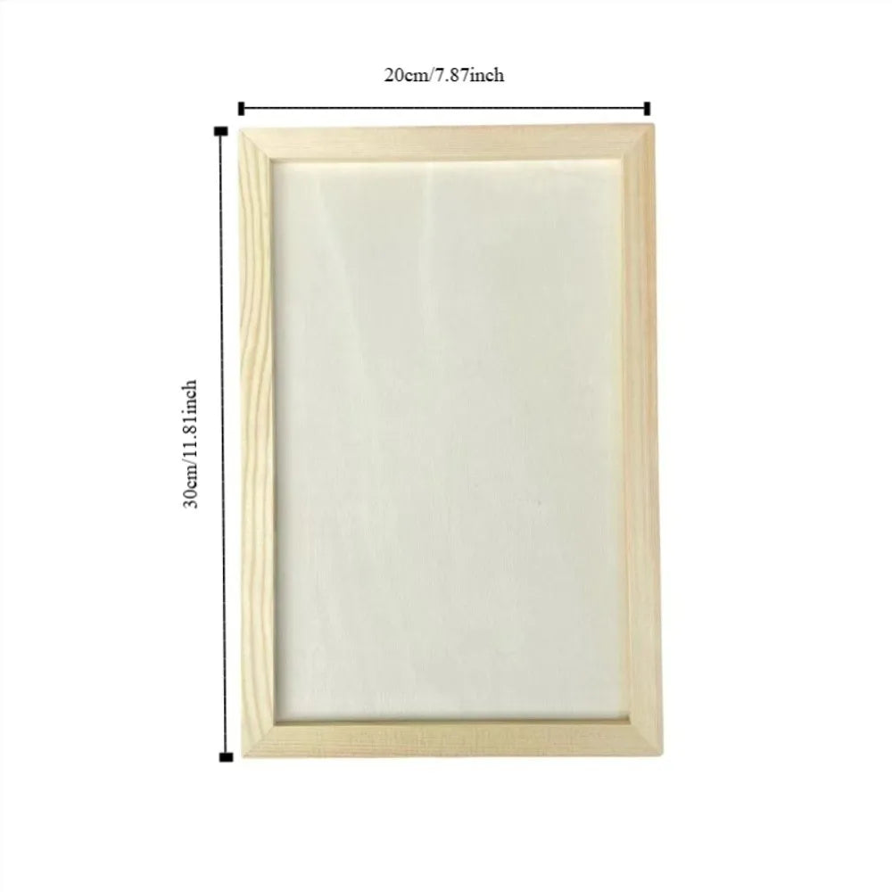 cadres bois naturels classiques différents enfants decoration photo façon rustique