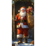 Toile de fond Père Noël pour fête