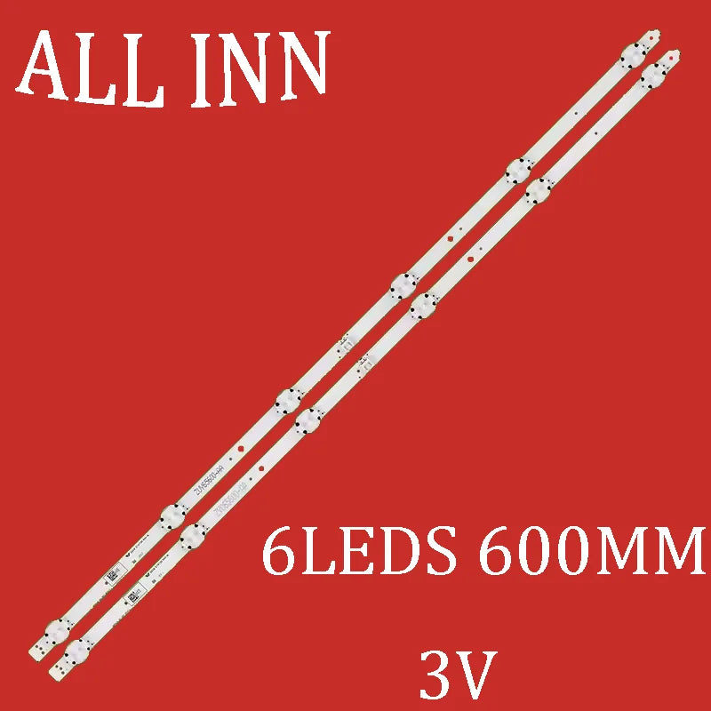 ruban led blanc points noirs moderne 600mm 3v 6leds