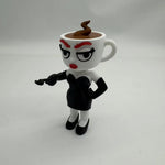 jouets modernes figurines cartoon animal jouet cochon rose bleu figurine femme tasse