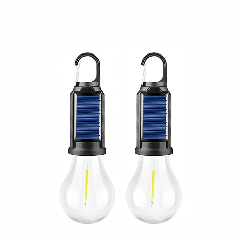 lampe camping solaire rechargeable usb touch led étanche ipx4 noir bleu blanc moderne