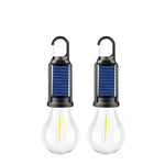 lampe camping solaire rechargeable usb touch led étanche ipx4 noir bleu blanc moderne