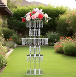 support floral transparent moderne fleurs artificielles pack 2pcs 5pcs 10pcs acrylic