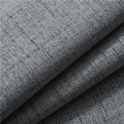 rideaux gris anthracite tissu opaque moderne voilage transparent tringle chambre salon decoration