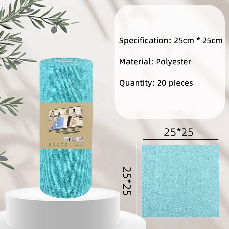 serviettes cuisine réutilisables microfibre rose bleu vert gris modernes tringle bois