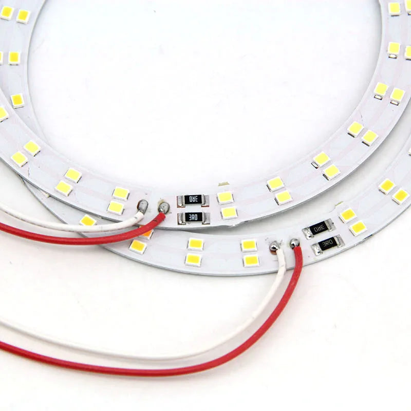 Anneaux lumineux led blanc moderne 10w 12w diamètre 112mm 156mm