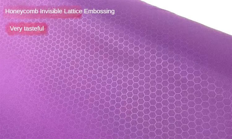 tissu imperméable polyester violet bleu gris moderne motif hexagonal résistance déchirure eyelets bricolage