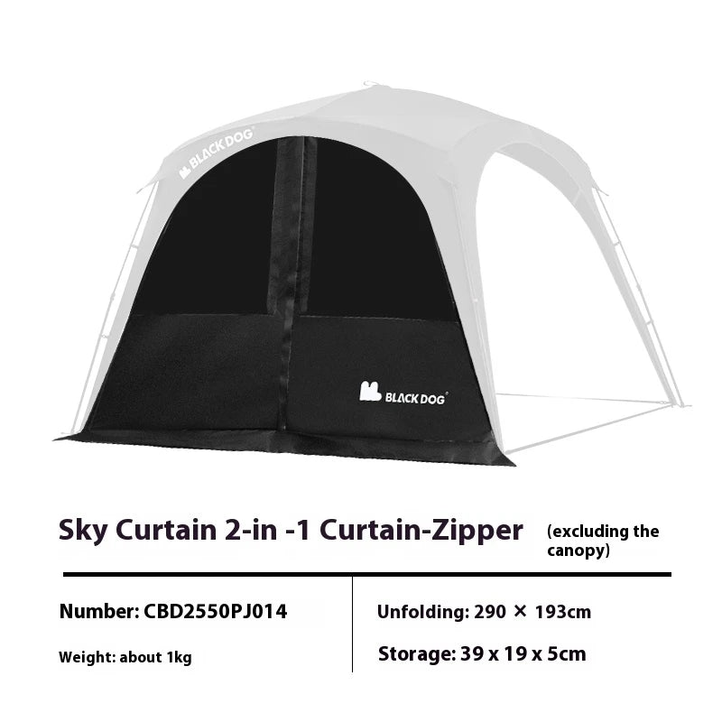 tente camping automatique imperméable grande capacité table chaises pliantes extérieur gris