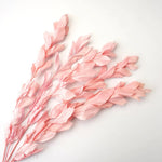 plumes artificielles feuilles séchées rose bleu blanc moderne décoration intérieure anniversaire baby shower