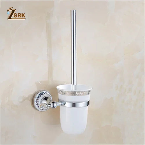accessoires salle bain porte savon support papier toilette moderne élégant chrome rouge vis fixé