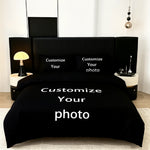 parure lit moderne imprimée texture cuir noir ultra soft confortable maison durable