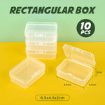 boîtes rangement transparentes plastique bijoux pince linge fils couture fraises plastique modernes pratiques