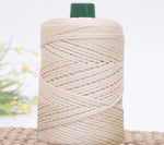 corde coton tressée 3mm fil tissé décoratif couture artisanat accessoires faits main