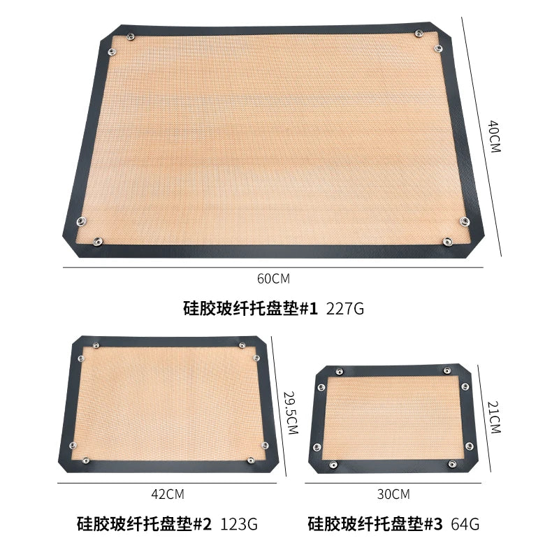 grille cuisson silicone antiadhésive respectueuse environnement moderne beige rouge noir